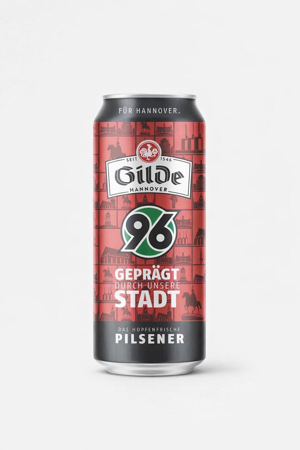 Gilde Pilsener Hannover 96 Editionsdose (24x0,5l)